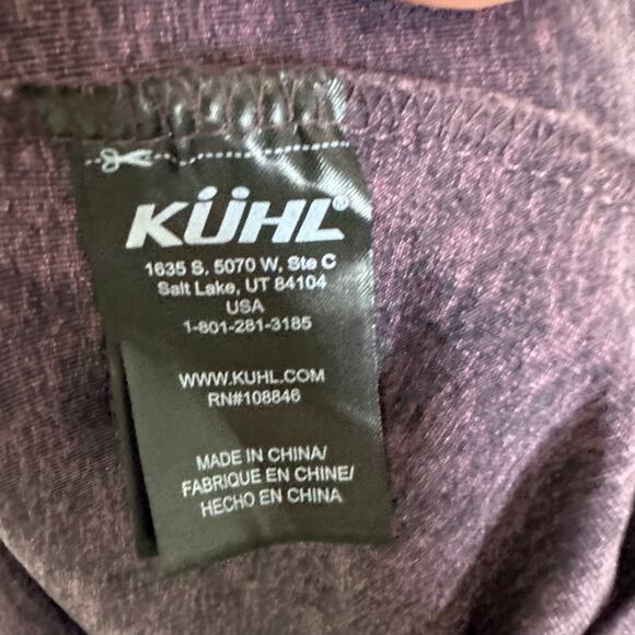 Kuhl 4204 Mova Aktiv Dress in Purple Heathered Space Dye size small - Picture 5 of 9